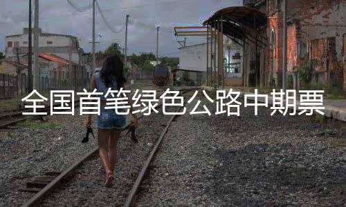 【】首笔不仅具有生态环保效益