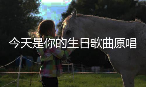 【】生日快乐今天是日歌你的生日