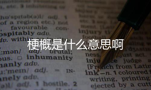 【】首先,梗概名词属性不一样