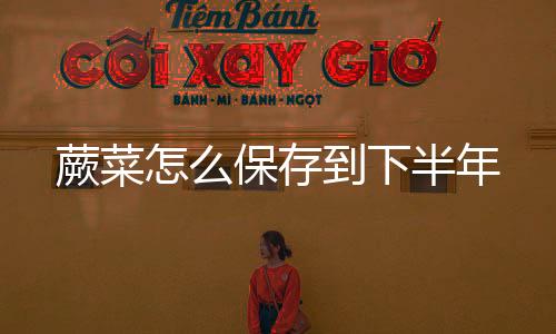 【】保存半年蕨菜的到下贮存方法